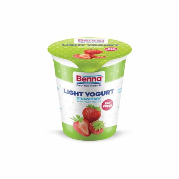 BENNA YOGURT LIGHT STRAWBERRY 150g