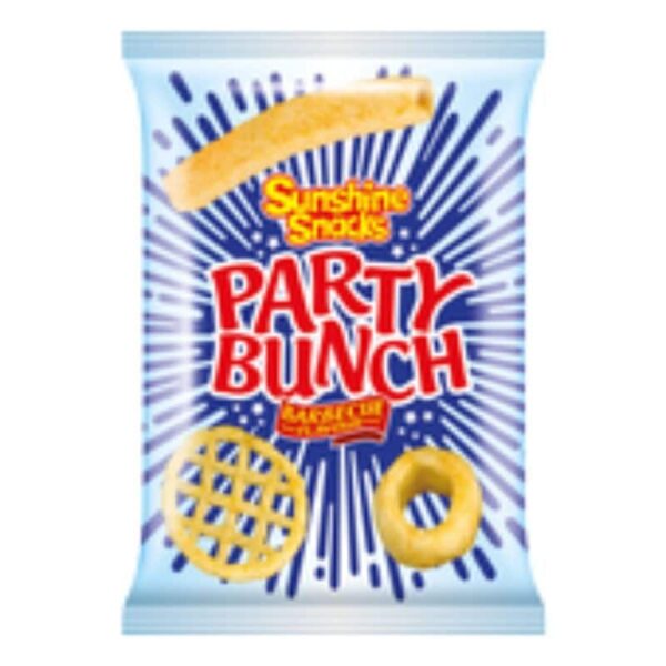 SUNSHINE SNACKS PARTY BUNCH BBQ SNACKS 35g