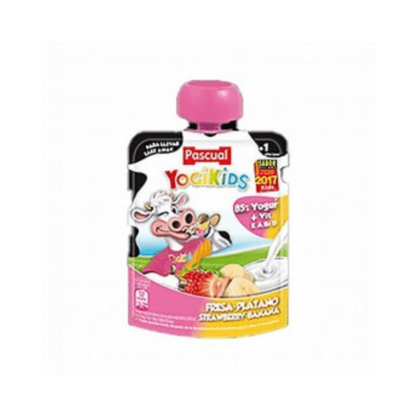 PASCUAL YOGIKIDS STRAW/BAN YOG 6x125G
