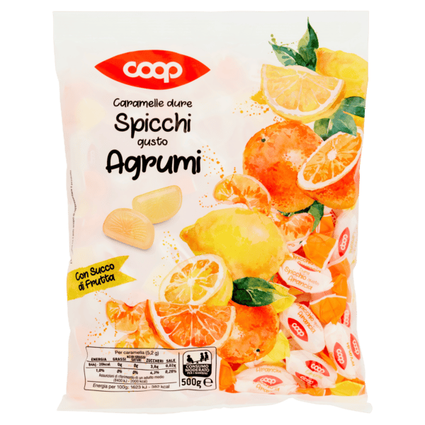 COOP Citrus Fruits Candies 500g