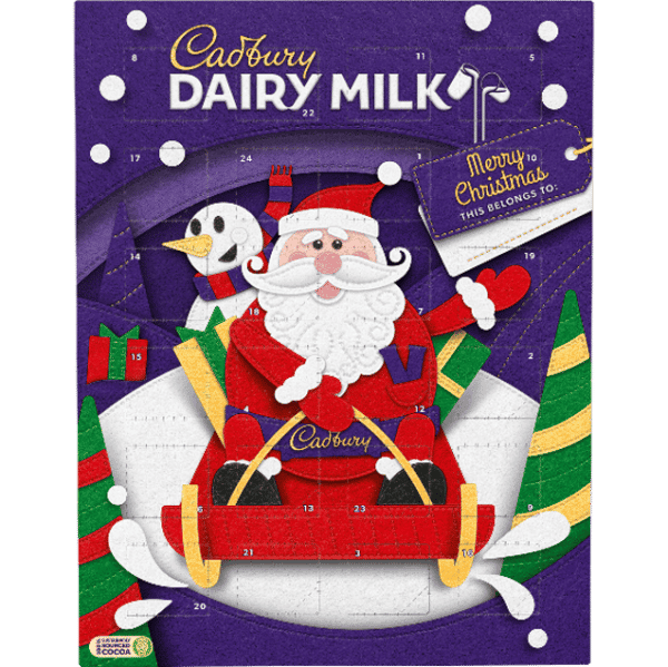 CADBURY ADVENT CALENDAR UK 12X90G Convenience Shop Online