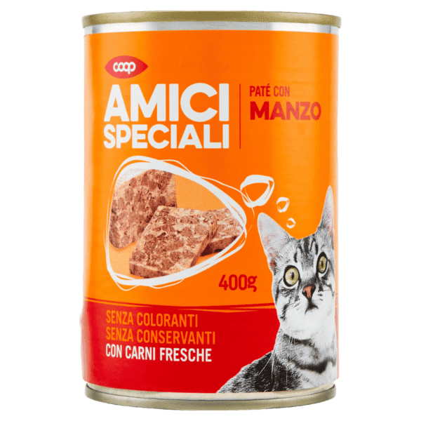COOP Pate for Cat with Beef 400g
