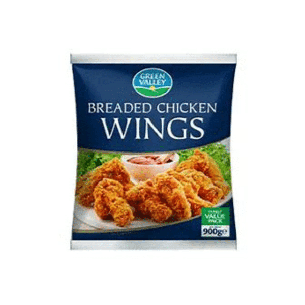 GREEN VALLEY BRD CHICK WINGS 900G