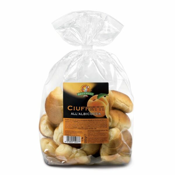 GECCHELE CIUFETTI AL ALBICOCCA 200G